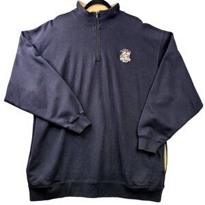 Vintage Disney 80's Golf Collection Sweatshirt 2XL Navy Beige Winter Casual